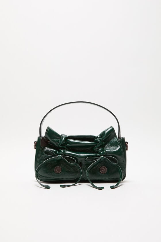 Multipocket Micro Crossbody Lux, Dark green, 2000x