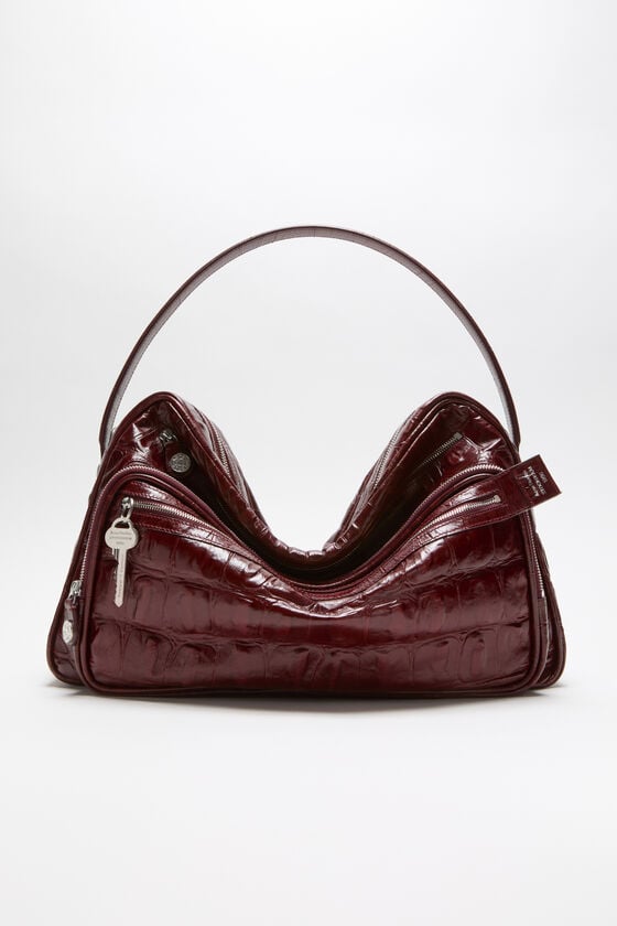 Camero Camera Croco, Burgundy