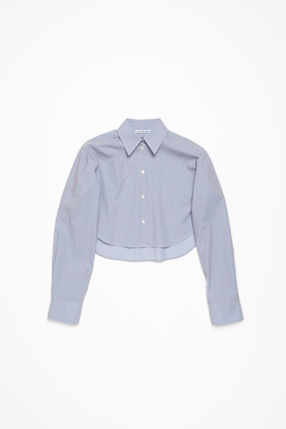 FN-WN-BLOU001060, Sky blue/coffee brown