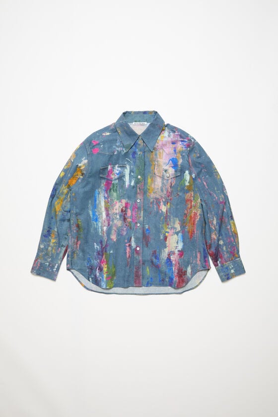 FN-WN-BLOU001147, Blue/multi