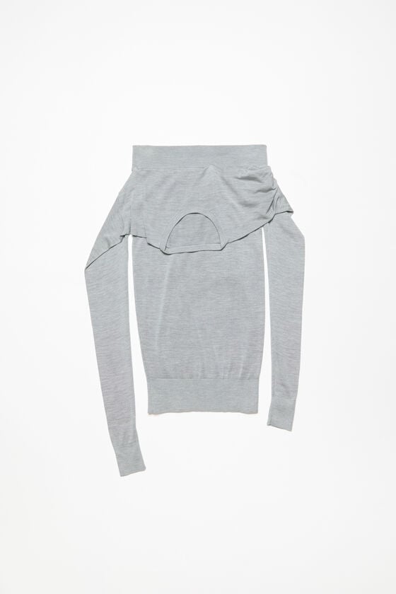 FN-WN-SKIR000841, Light grey