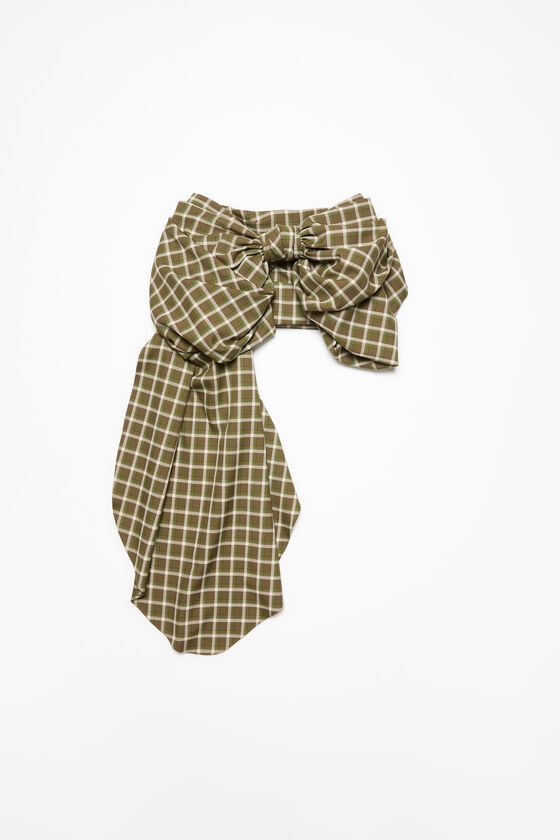 FN-WN-SKIR000862, Green/beige
