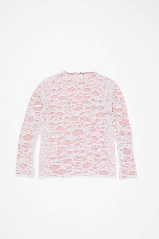 FN-MN-KNIT000536, Light pink/white