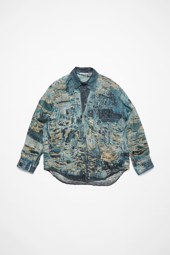 FN-MN-SHIR000872, Denim Blue